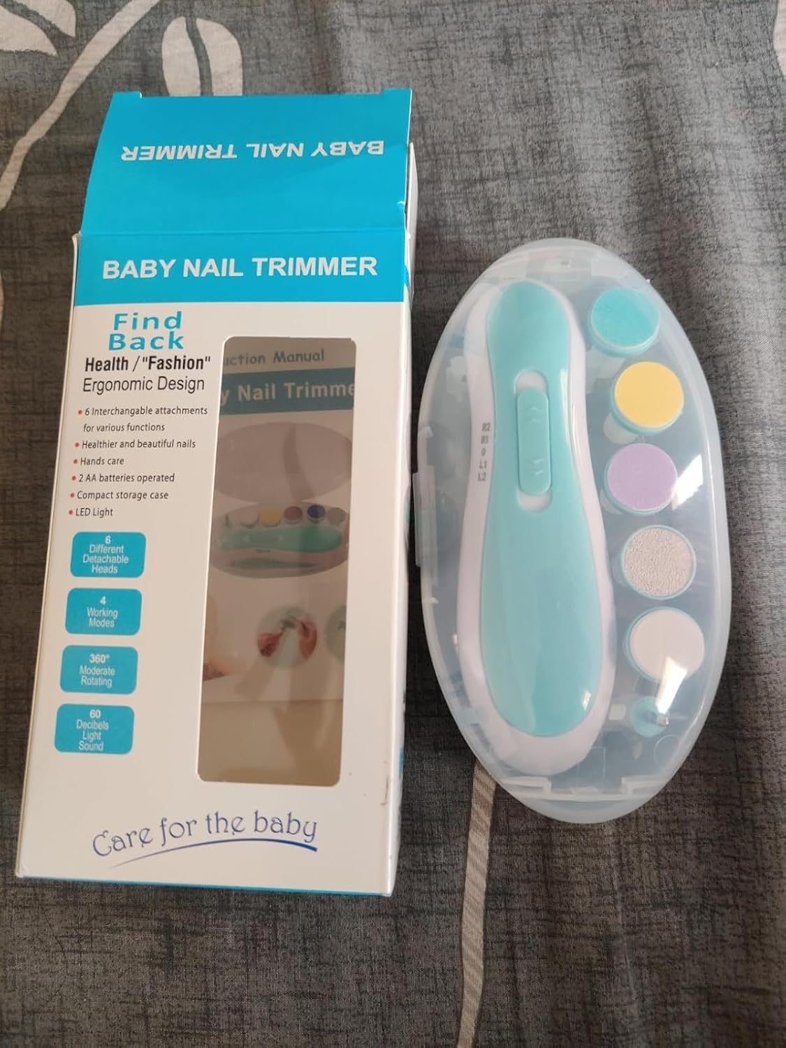 Baby Nail Trimmer | Safe Electric Cutter for Newborns & Toddlers